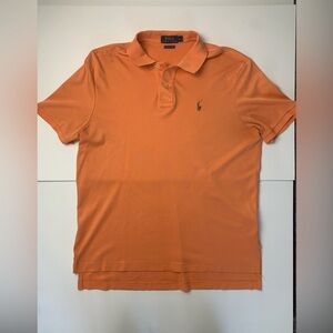 Polo by Ralph Lauren Orange Men's Polo Shirt